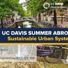 UC Davis Summer Abroad (Sustainable Urban Systems)
