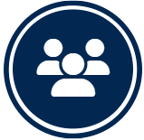 Icon with three avatars