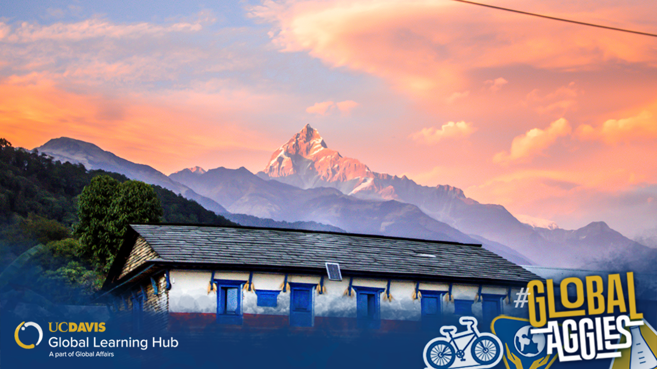 Photo of a well-known mountain in Nepal